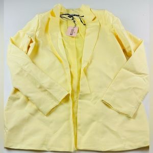 Missguided Yellow Blazer (trousers available too)